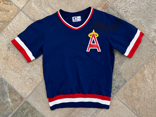 Vintage California Angels Sand Knit Batting Practice Baseball Jersey, Size Medium