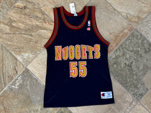 Load image into Gallery viewer, Vintage Denver Nuggets Dikembe Mutombo Champion Basketball Jersey, Size 40, Medium
