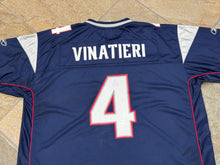 Load image into Gallery viewer, Vintage New England Patriots Adam Vinatieri Reebok Football Jersey, Size XXL