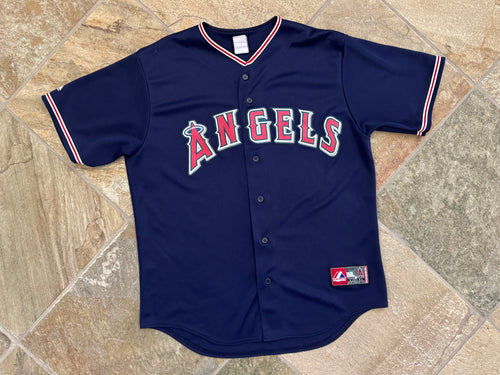 Vintage Anaheim Angels Majestic Baseball Jersey, Size Large