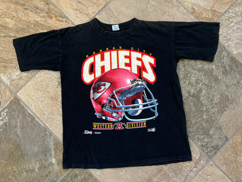 Vintage Kansas City Chiefs Salem Sportswear Football TShirt, Size Large