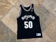 Load image into Gallery viewer, Vintage San Antonio Spurs David Robinson Champion Basketball Jersey, Size 40, Medium