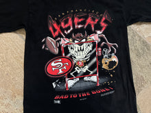 Load image into Gallery viewer, Vintage San Francisco 49ers Taz Looney Tunes Football TShirt, Size Large