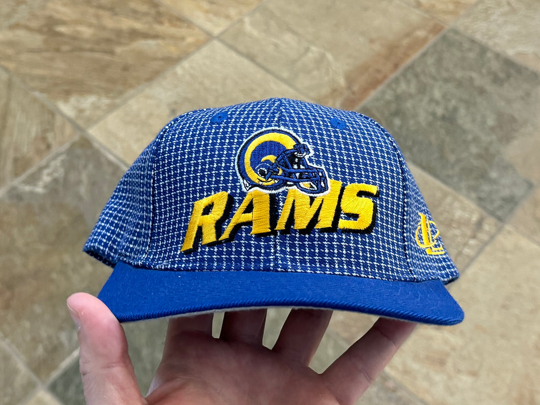 Vintage St. Louis LA Rams Logo Athletic Strapback Football Hat