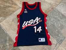 Load image into Gallery viewer, Vintage Team USA Glenn Robinson Champion Basketball Jersey, Size 40, Medium