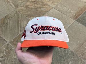 Vintage Syracuse Orangemen Sports Specialties Script Snapback College Hat
