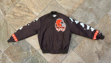 Load image into Gallery viewer, Vintage Cleveland Browns Chalkline Fanimation Football Jacket, Size Medium