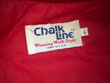 Load image into Gallery viewer, Vintage New England Patriots Chalkline Fanimation Football Jacket, Size Large