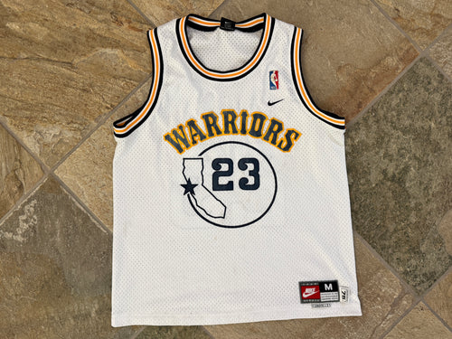 Vintage Golden State Warriors Jason Richardson Nike Basketball Jersey, Size Medium