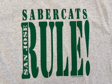 Load image into Gallery viewer, Vintage San Jose Sabercats Rule Arena Football TShirt, Size XL