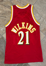 Load image into Gallery viewer, Vintage Atlanta Hawks Dominique Wilkins Champion Basketball Jersey, Size 40, Medium