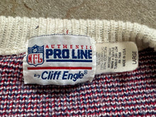Load image into Gallery viewer, Vintage New England Patriots Cliff Engle Sweater Football Sweatshirt, Size Large
