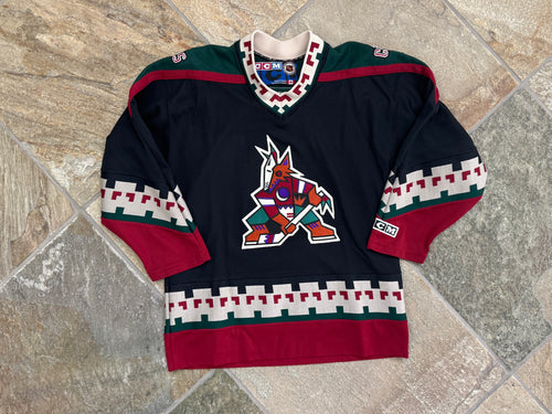 Vintage Arizona Coyotes Kachina CCM Hockey Jersey, Size Youth L/XL, 12-14