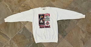 Vintage Ohio State Buckeyes Rose Bowl College Sweatshirt, Size Large