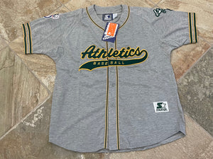 Vintage Oakland Athletics Starter Tailsweep Baseball Jersey, Size XL
