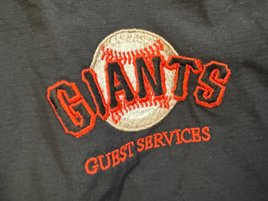 San Francisco Giants Guest Services Baseball Jacket, Size Large