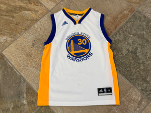 Golden State Warriors Stephen Curry Adidas Basketball Jersey, Size Youth Medium, 10-12