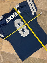 Load image into Gallery viewer, Vintage Dallas Cowboys Troy Aikman Wilson Football Jersey, Size XL