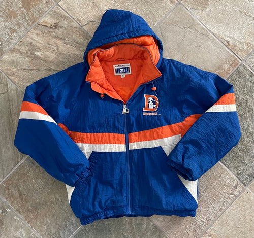 Vintage Denver Broncos Starter Parka Football Jacket, Size XL