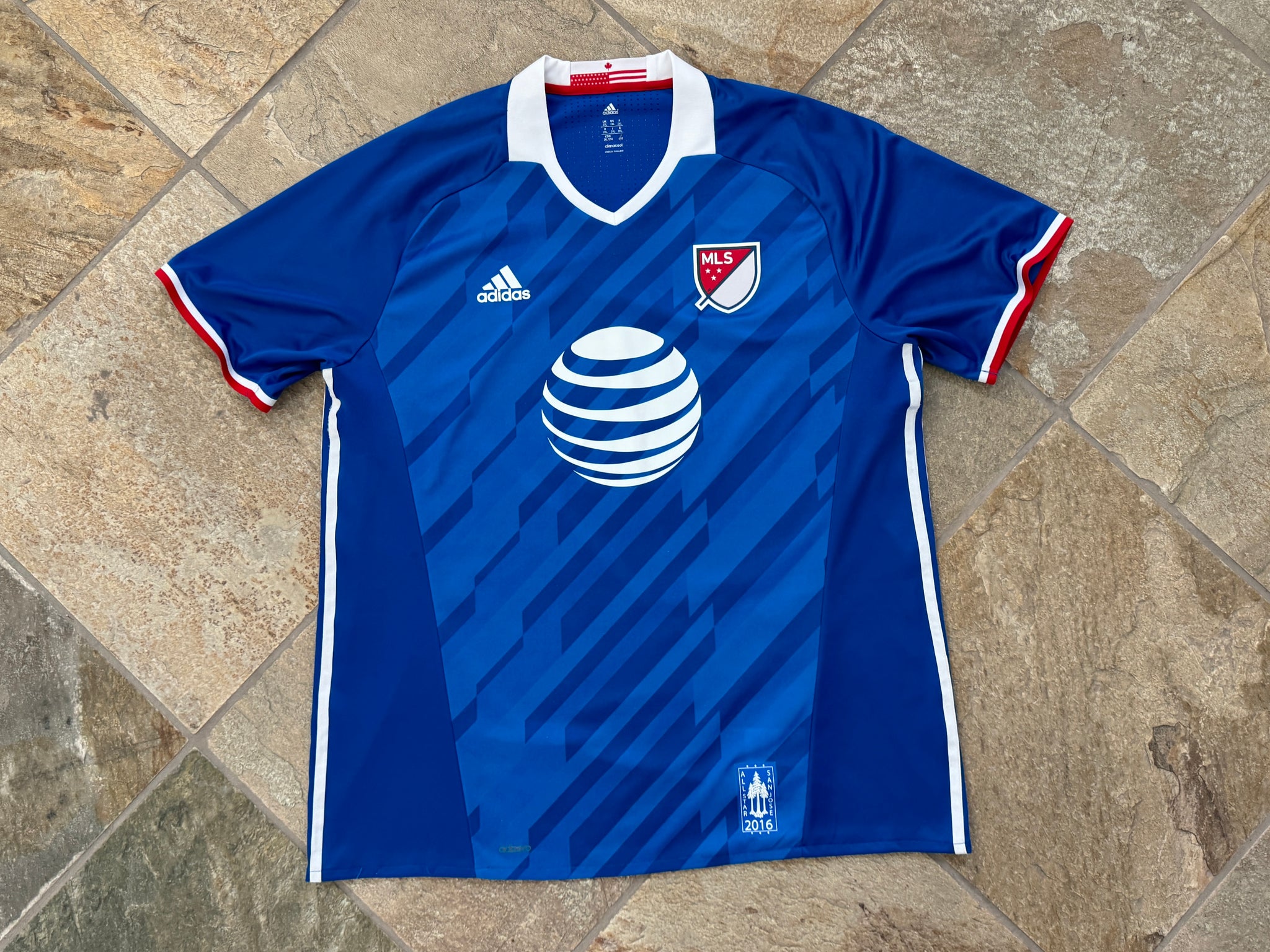 Adidas Adizero Mens XL 2015-2016 Philadelphia 2024 Union White Away Jersey