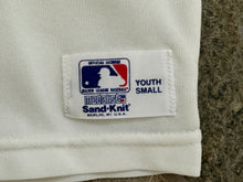 Load image into Gallery viewer, Vintage Kansas City Royals Sand Knit Baseball Jersey, Size Youth Small, 6-8
