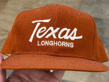 Load image into Gallery viewer, Vintage Texas Longhorns Sports Specialties Script Snapback College Hat