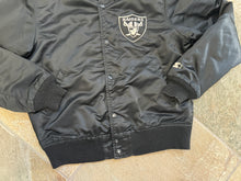 Load image into Gallery viewer, Vintage Los Angeles Raiders Starter Satin Football Jacket, Size Medium