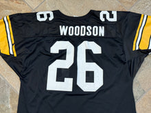 Load image into Gallery viewer, Vintage Pittsburgh Steelers Rod Woodson Wilson Football Jersey, Size XXL