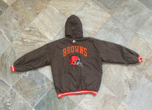 Load image into Gallery viewer, Vintage Cleveland Browns Starter Parka puffer Football Jacket, Size XL