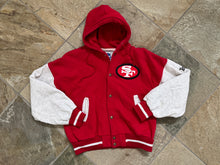 Load image into Gallery viewer, Vintage San Francisco 49ers Chalkline Football Jacket, Size Medium