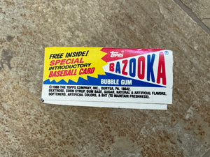 Vintage 1991 Topps Bazooka Bubble Gum Baseball Card Box ###