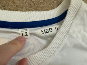 Kansas Jayhawks Frank Mason III Game Worn Adidas Warmup Suit College TShirt, Size Large