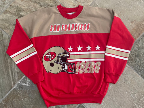 Vintage San Francisco 49ers Garan Football Sweatshirt, Size Large