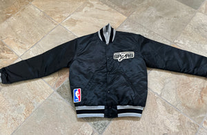 Vintage San Antonio Spurs Starter Satin Basketball Jacket, Size Medium