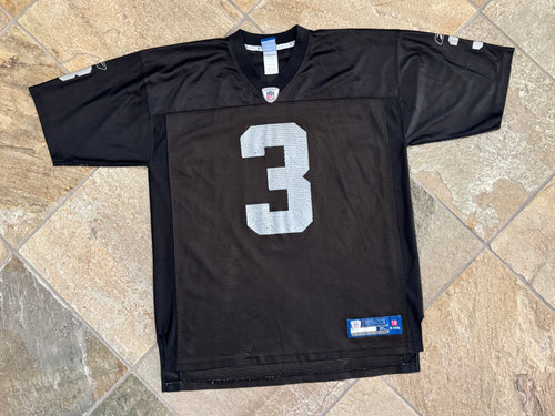 Vintage Oakland Raiders Carson Palmer Reebok Football Jersey, Size XL