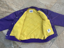 Load image into Gallery viewer, Vintage Minnesota Vikings Starter Satin Football Jacket, Size Large