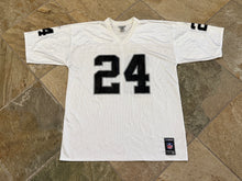 Load image into Gallery viewer, Vintage Oakland Raiders Charles Woodson Reebok Football Jersey, Size XL