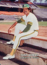 Load image into Gallery viewer, Vintage Oakland Athletics Tony Armas Wilson Baseball Jersey, Size 44, Large