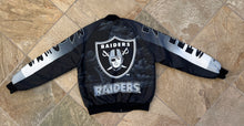 Load image into Gallery viewer, Vintage Los Angeles Raiders Chalkline Fanimation Football Jacket, Size Medium