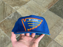 Load image into Gallery viewer, Vintage St. Louis Blues AJD Monster Logo Snapback Hockey Hat