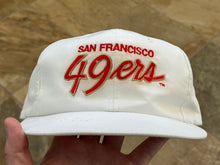 Load image into Gallery viewer, Vintage San Francisco 49ers Sports Specialties Script Snapback Football Hat