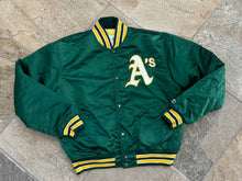 Load image into Gallery viewer, Vintage Oakland Athletics Starter Satin Baseball Jacket, Size Large