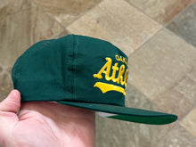 Load image into Gallery viewer, Vintage Oakland Athletics Sports Specialties Script Snapback Baseball Hat