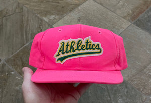 Vintage Oakland Athletics Pink Snapback Baseball Hat