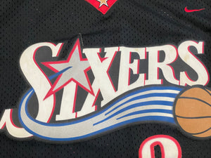 Vintage Philadelphia 76ers Allen Iverson Nike Basketball Jersey, Size XXL