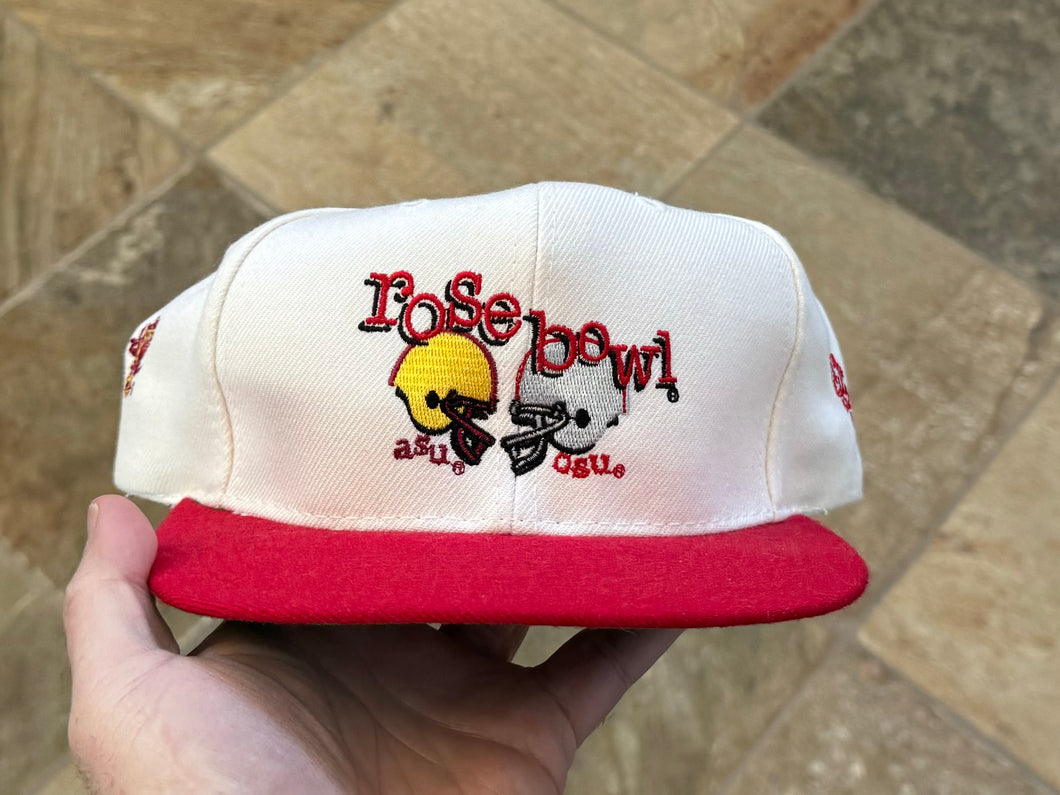 Vintage 1997 Rose Bowl OSU vs ASU Otto Snapback College Football Hat