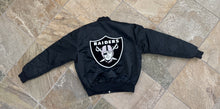 Load image into Gallery viewer, Vintage Los Angeles Raiders Starter Satin Football Jacket, Size XL
