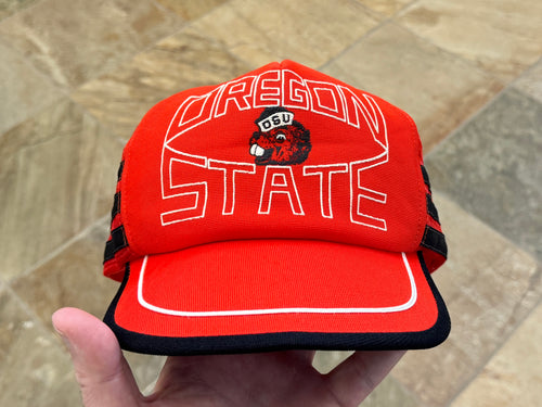 Vintage Oregon State Beavers Three Stripe Snapback College Hat