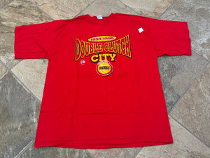 Vintage Houston Rockets Double Clutch City Salem Basketball TShirt, Size XXL