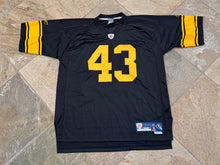 Load image into Gallery viewer, Vintage Pittsburgh Steelers Troy Polamalu Reebok Football Jersey, Size XL
